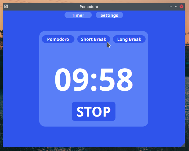 Short Break Timer