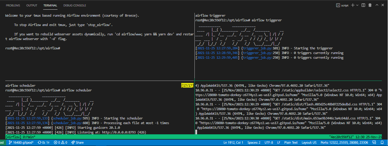 Accessing local airflow