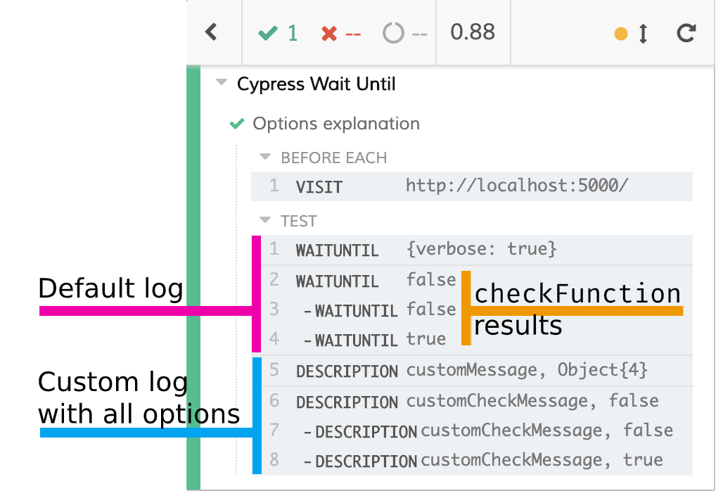 Plugin log options