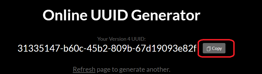 UUID Generator