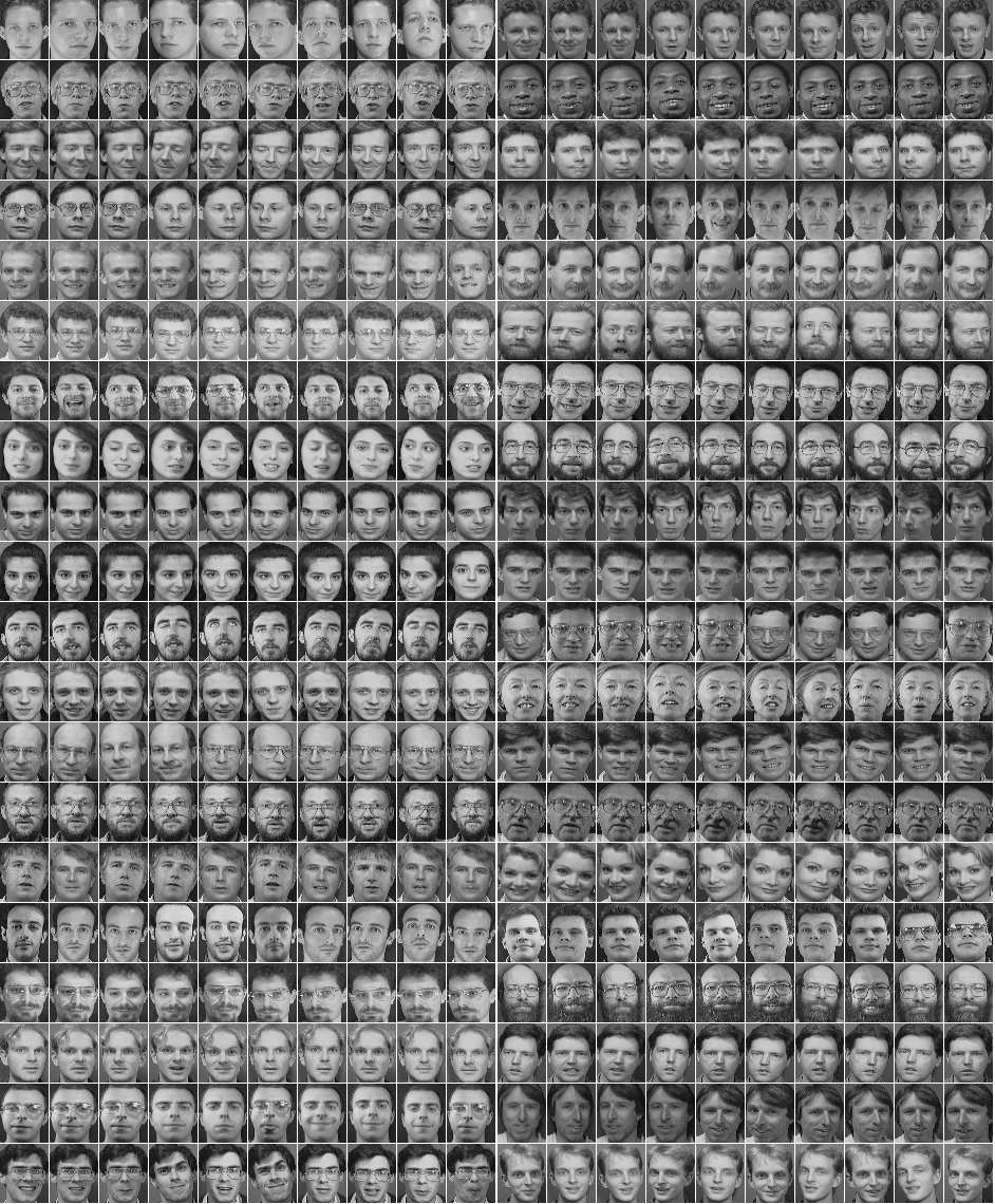 olivetti faces