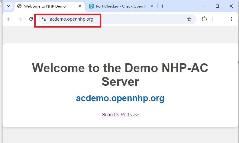 OpenNHP Demo