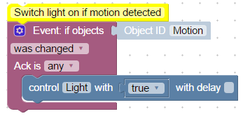 Trigger on states change