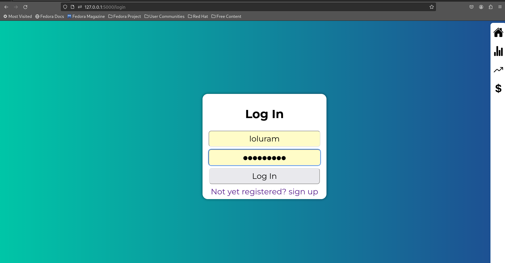 Login Page