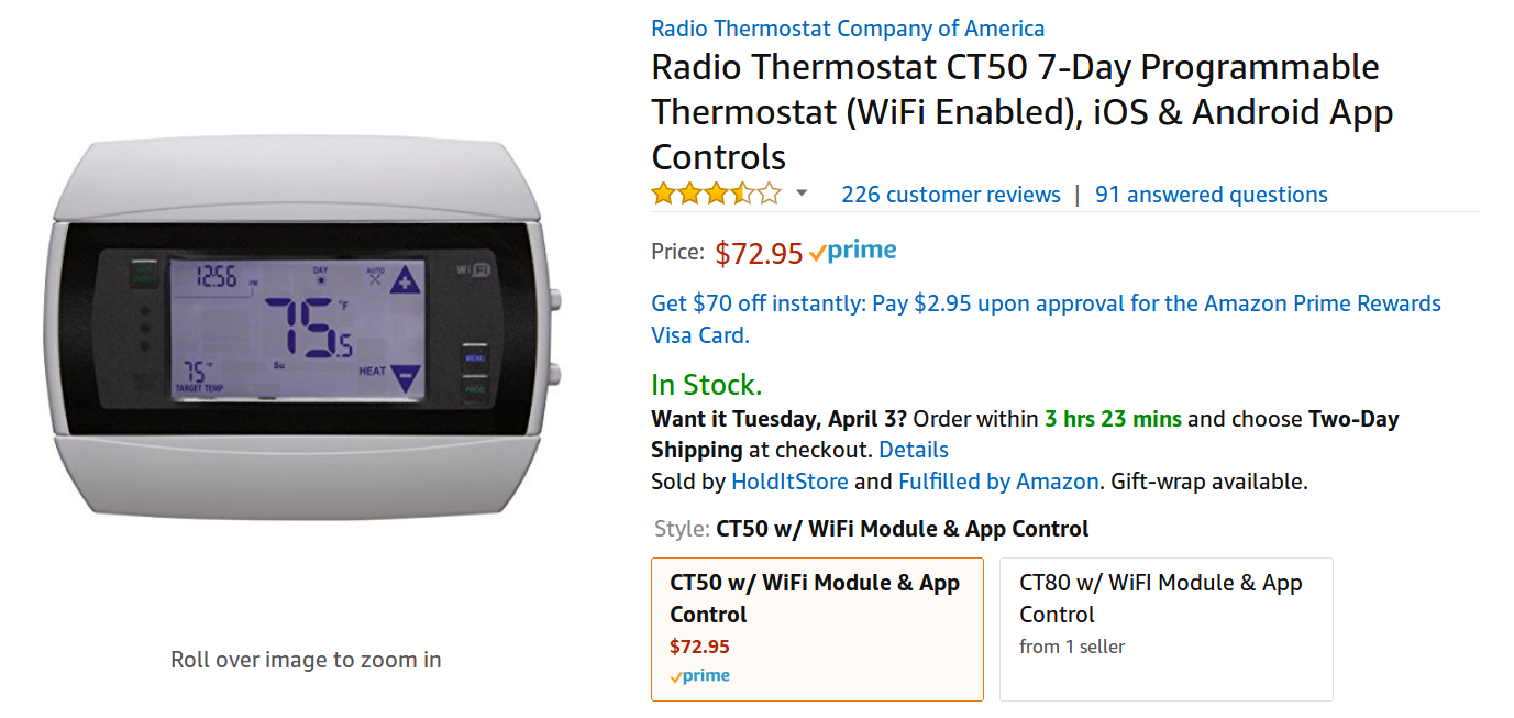 Radio thermostat image