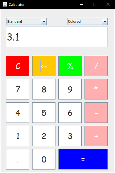 Calculator - screenshot