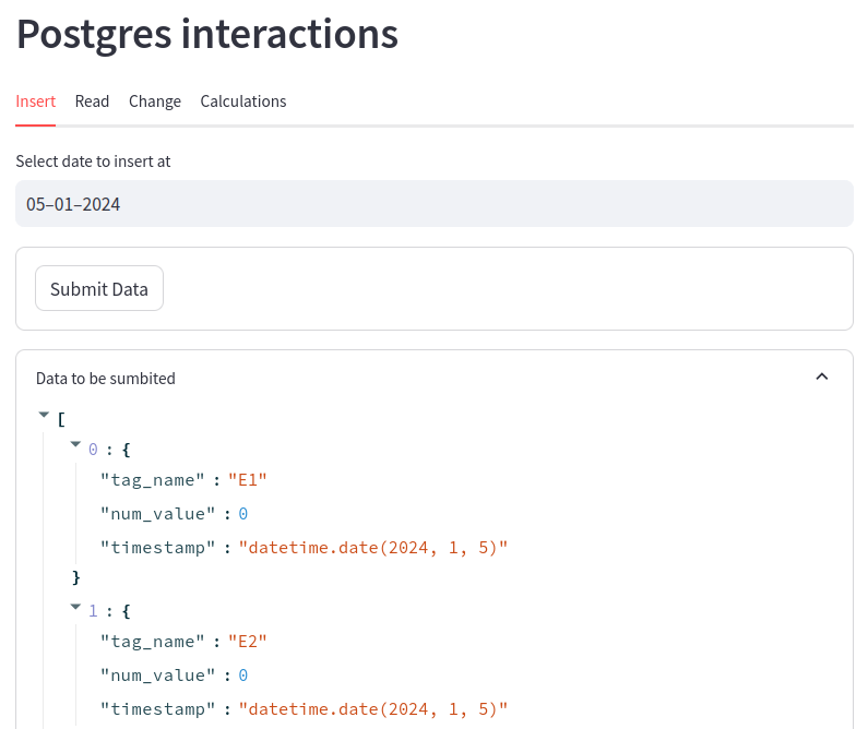 SQL - inserting data