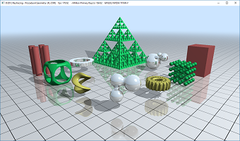 D3D12 Raytracing Procedural Geometry GUI