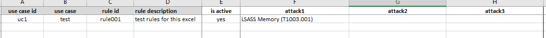 adding detection rule