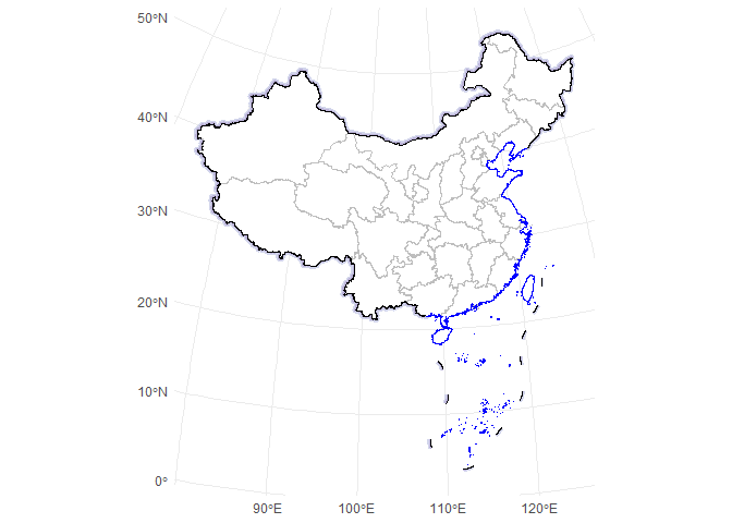 Map of China