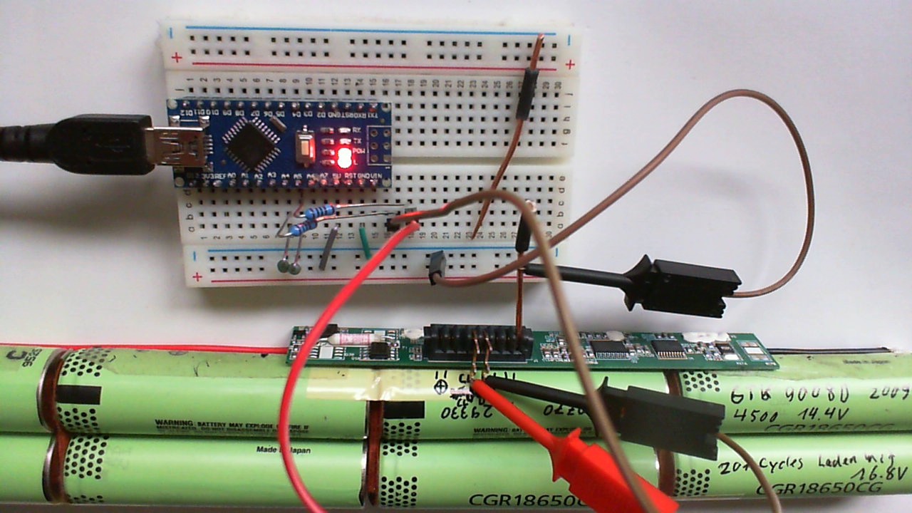 Simple breadboard setup