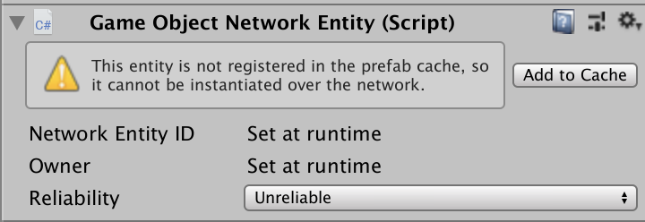 Prefab Cache