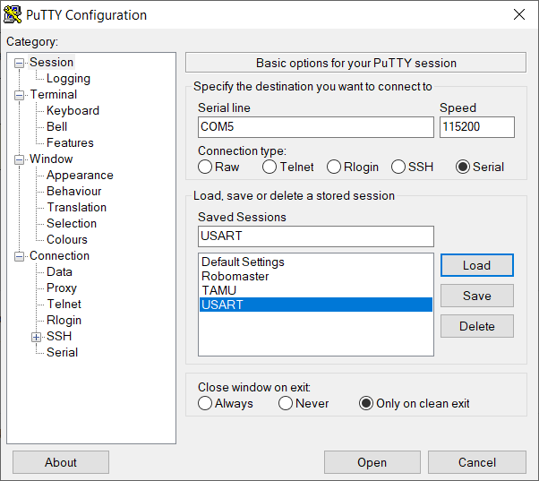 Communication Parameter Putty