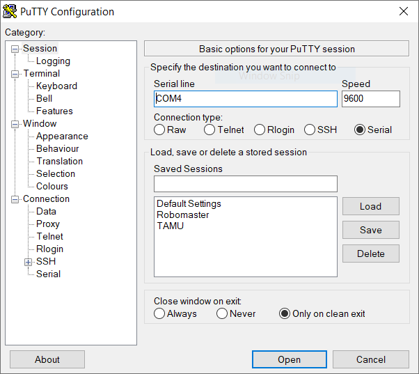 Communication Parameter Putty