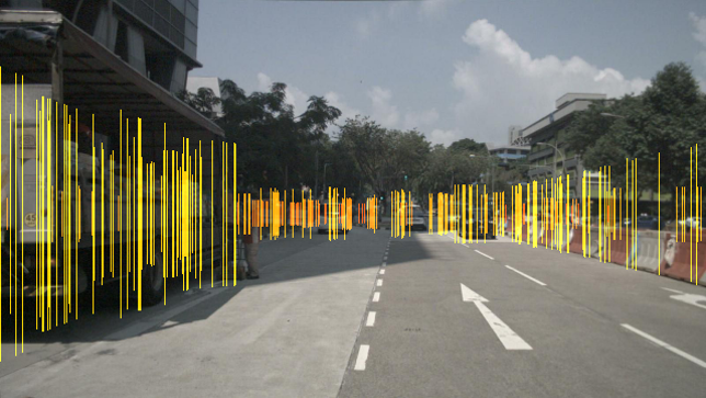 Radar Augmented Image Example