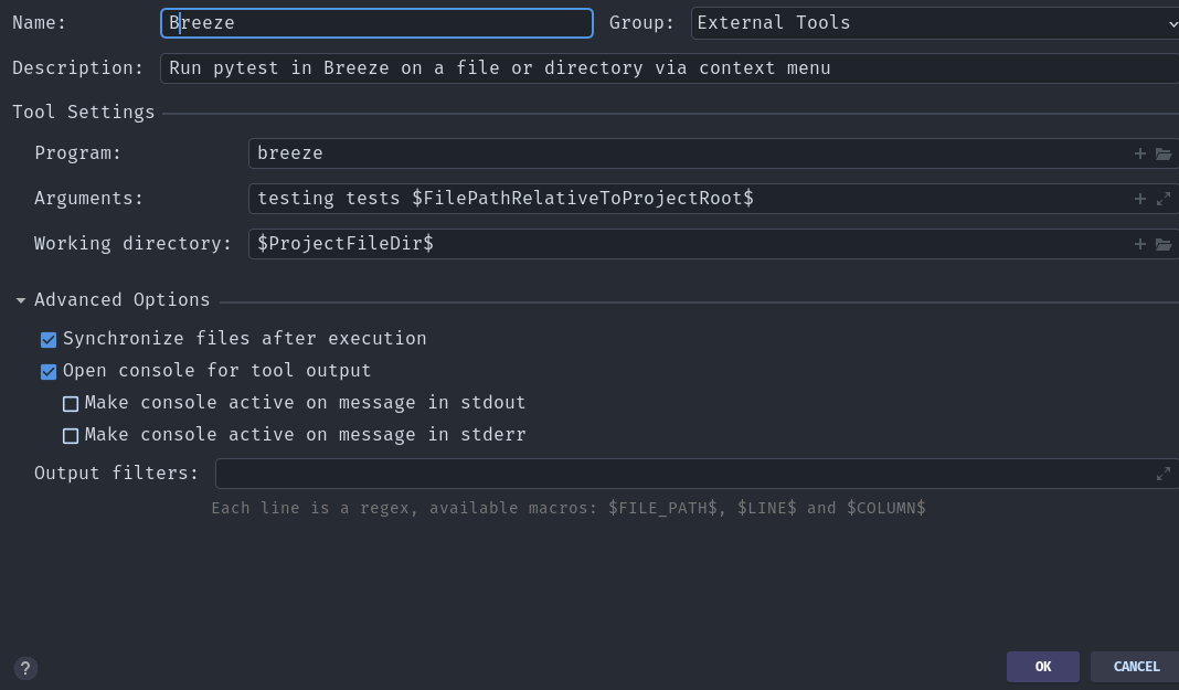 Installing Python extension