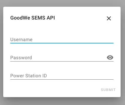 Integration configuration flow