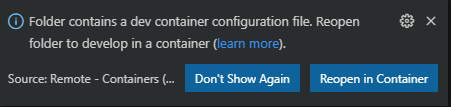 Container prompt