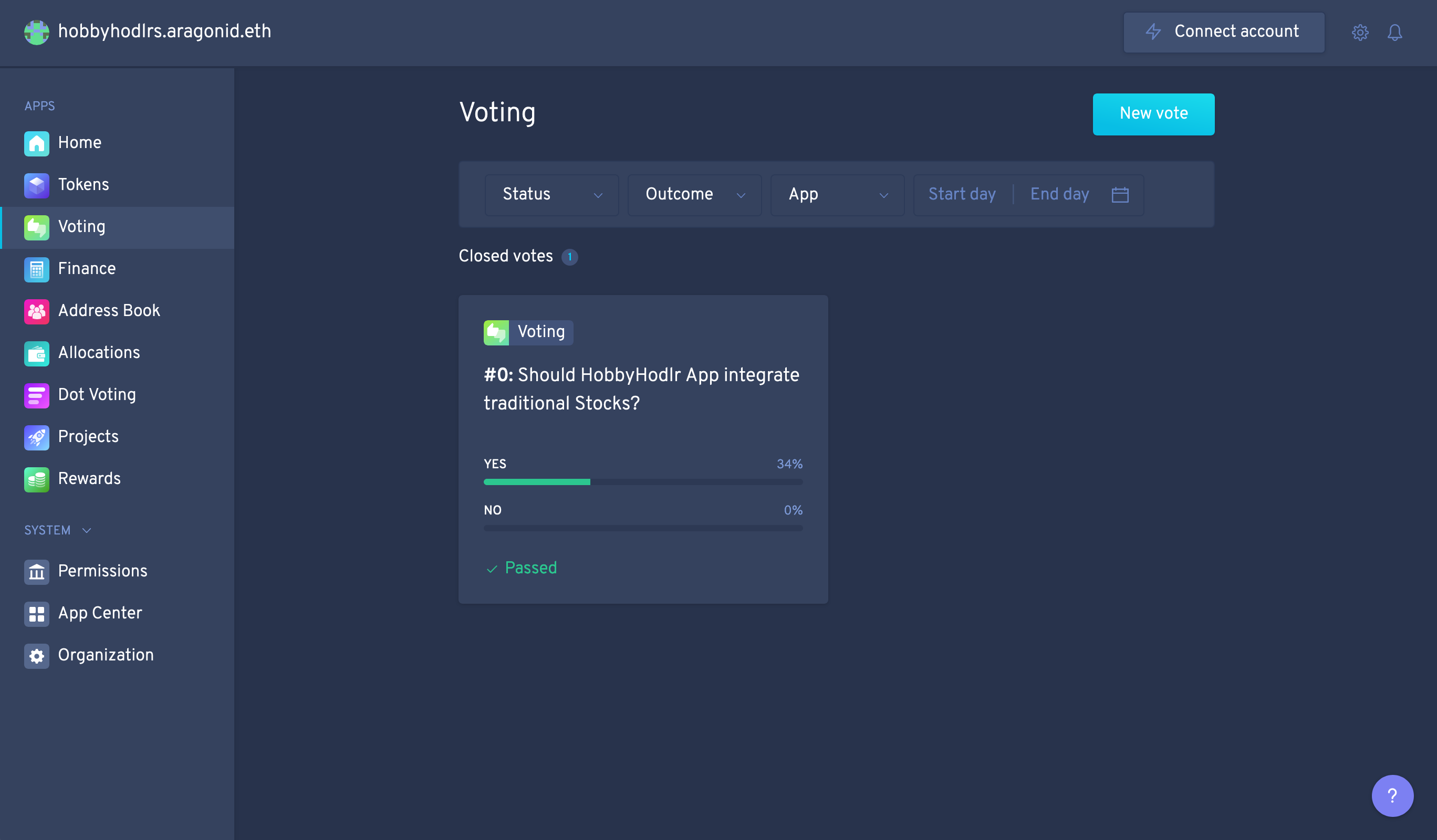 WIP: DAO Voting