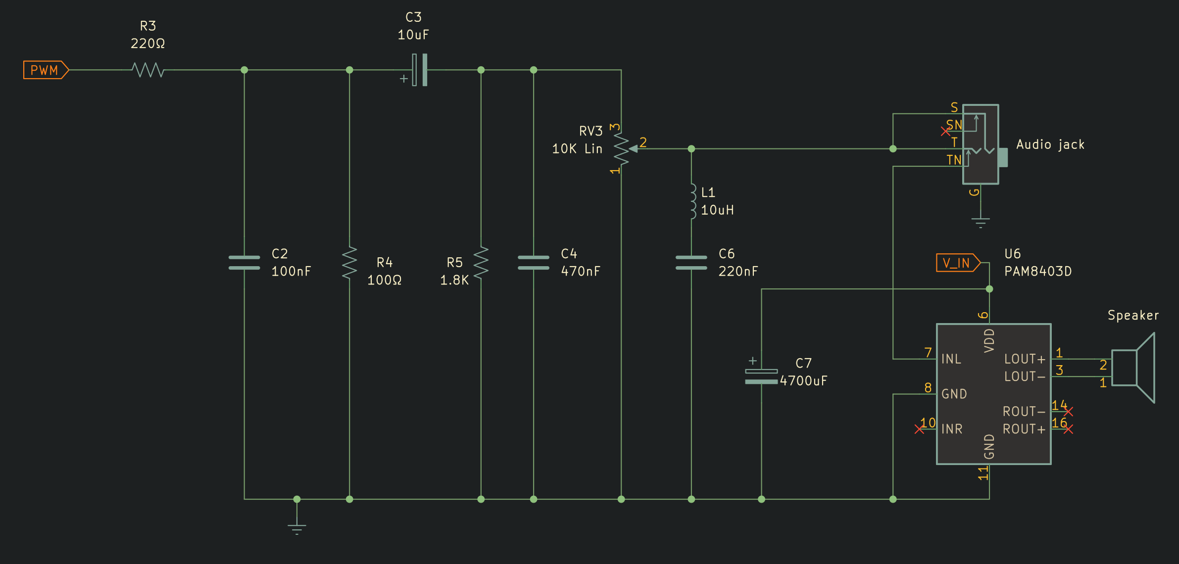 Dodepan amplifier