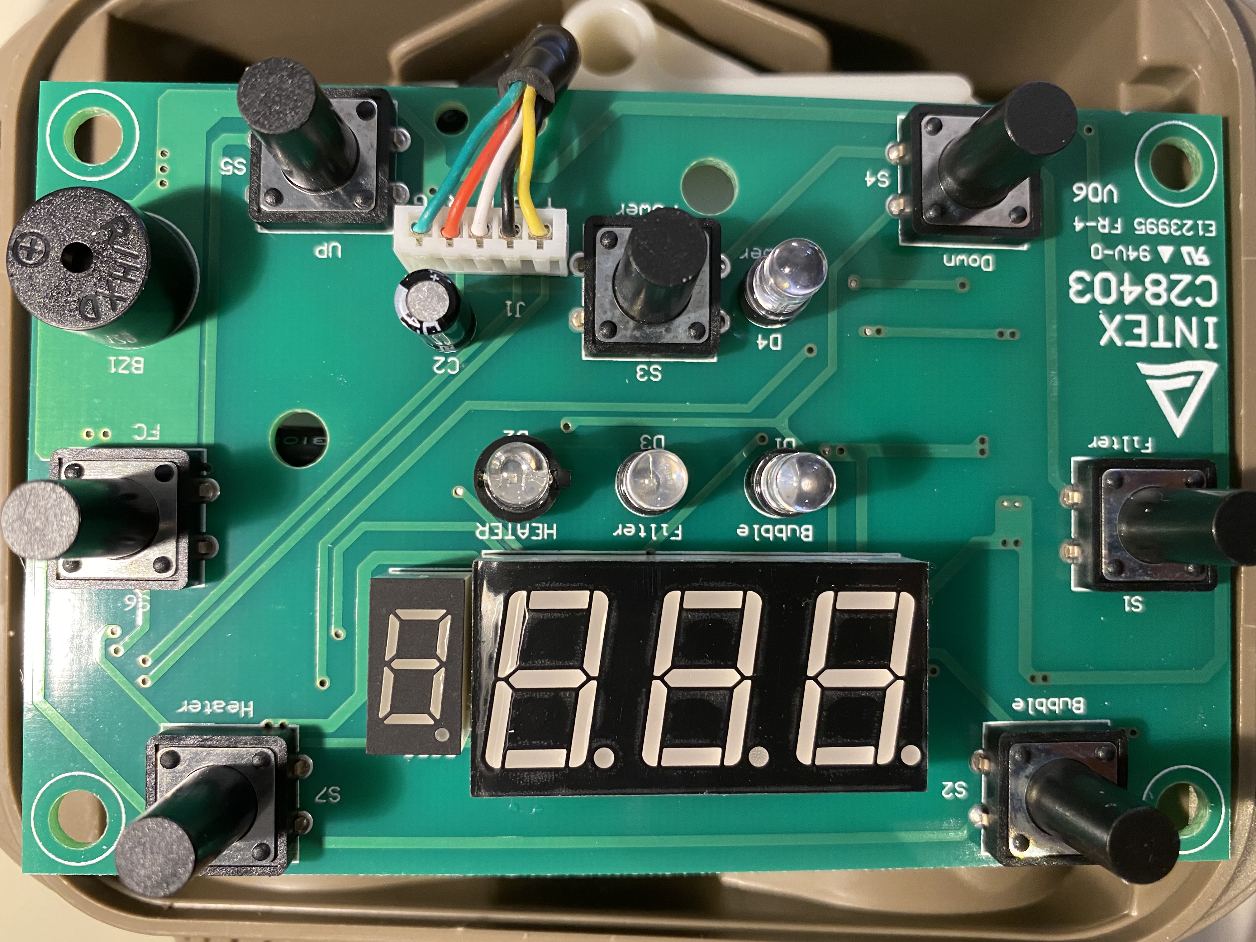 Intex Display PCB front