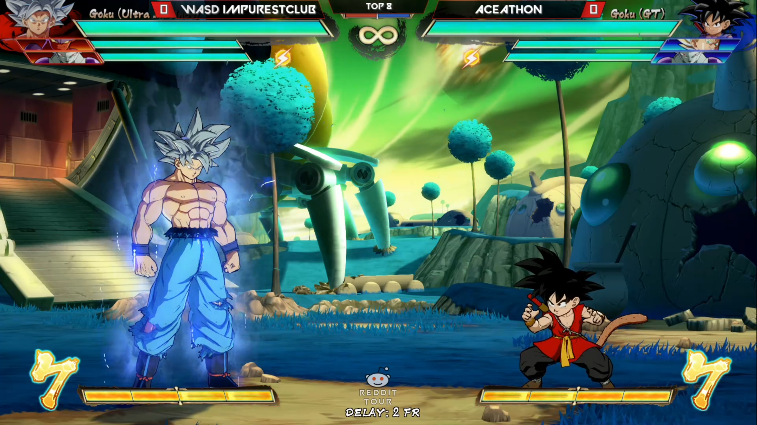 FGC Scoreboard on DBFZ.