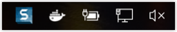 whale pinned to taskbar