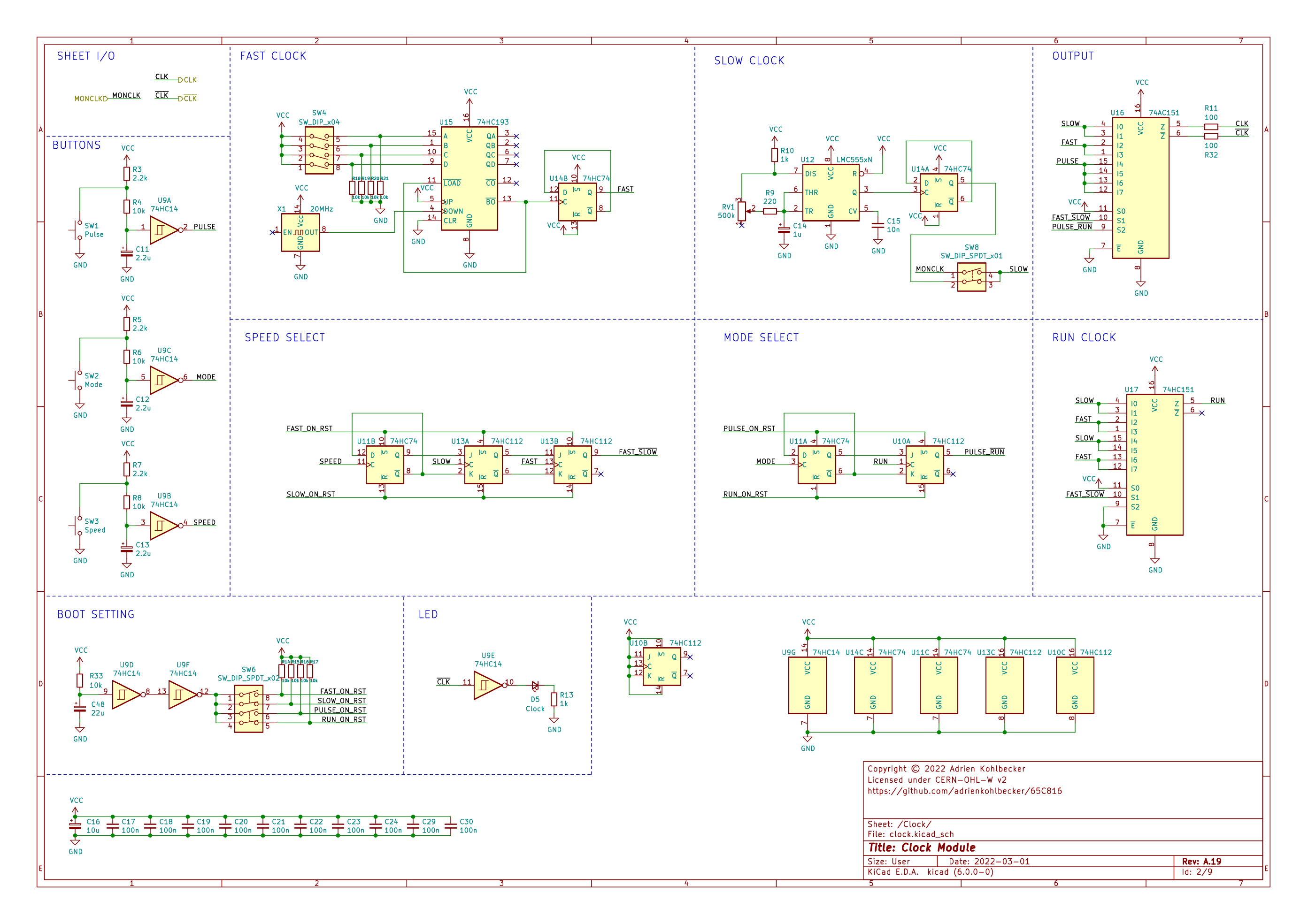 Clock module