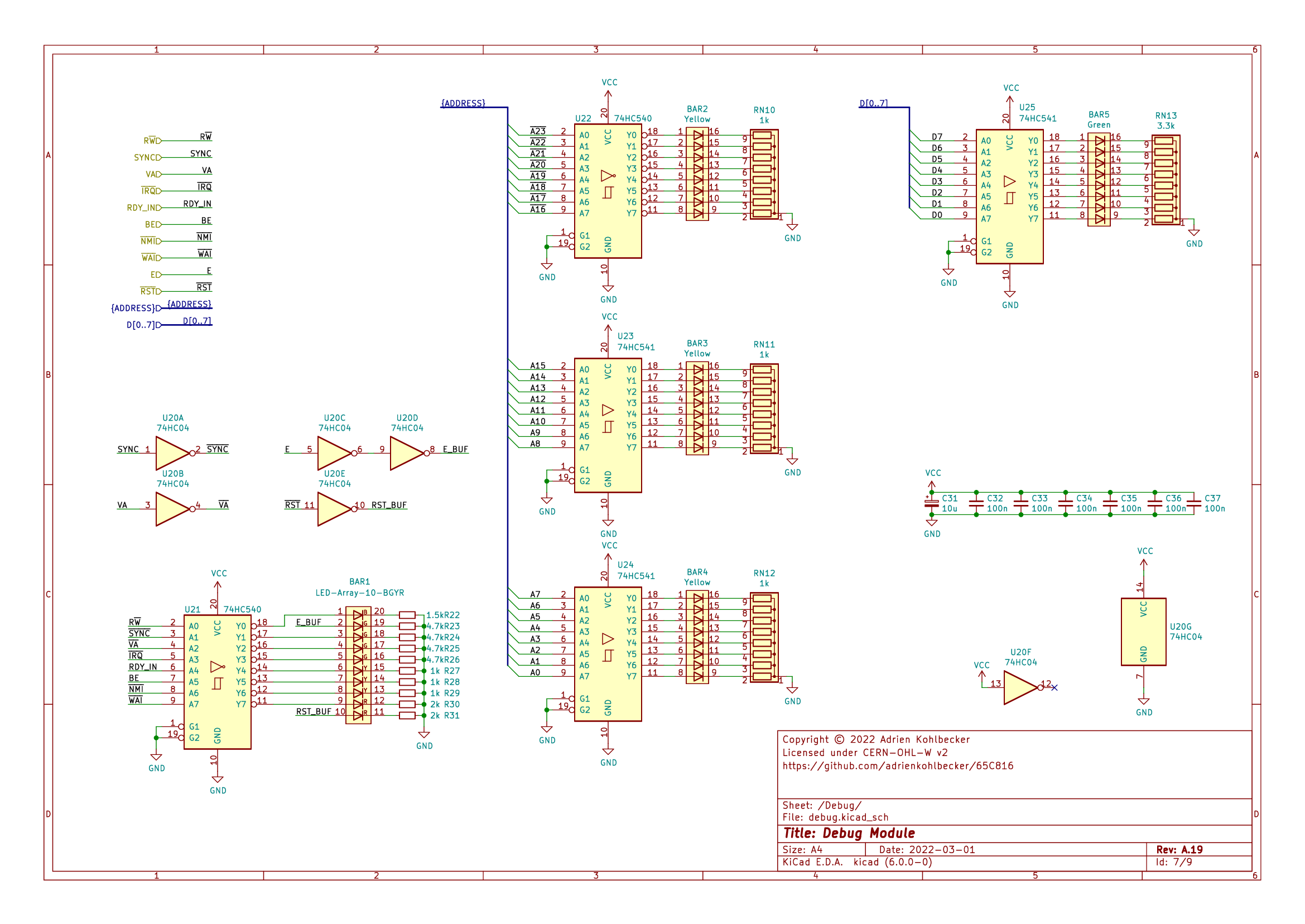 Debug module