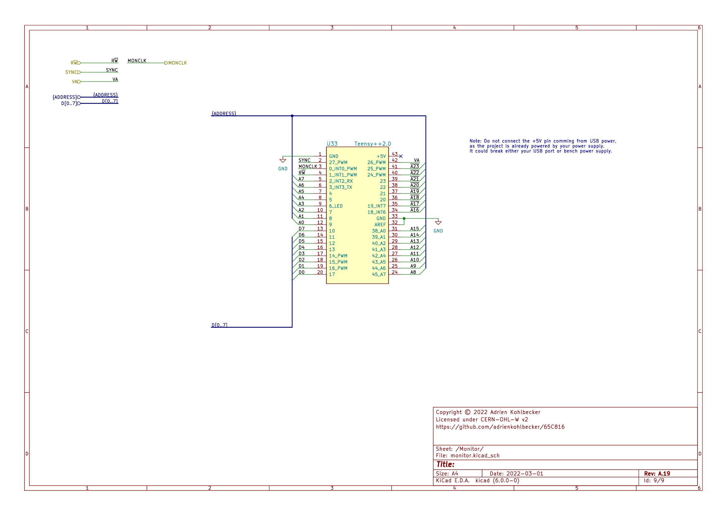 Monitor module