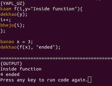 Syntax Highlighting