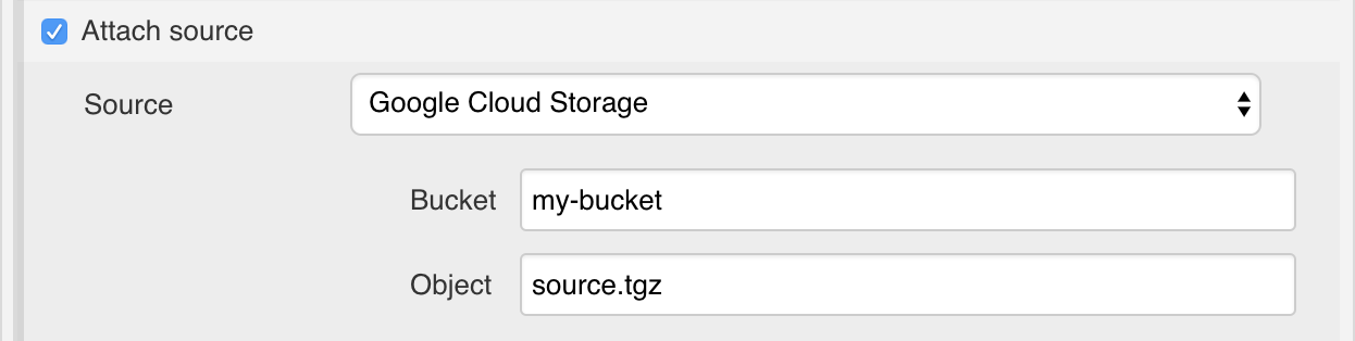 Cloud Storage source