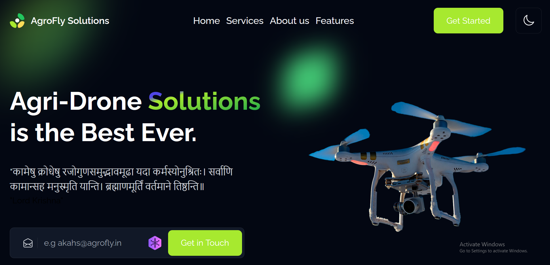 Agrofly light Theme