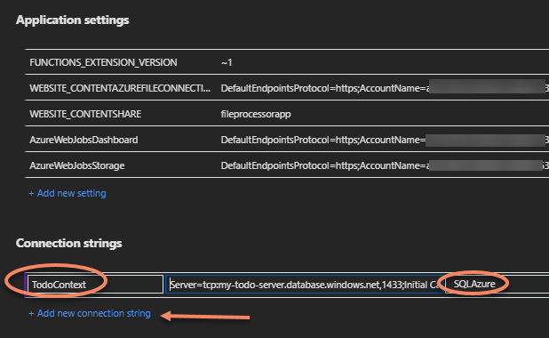 Connection String