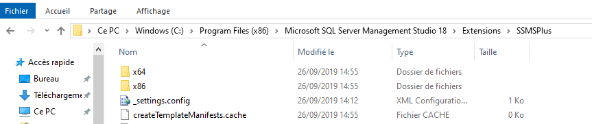 SSMS Plus Extension dlls