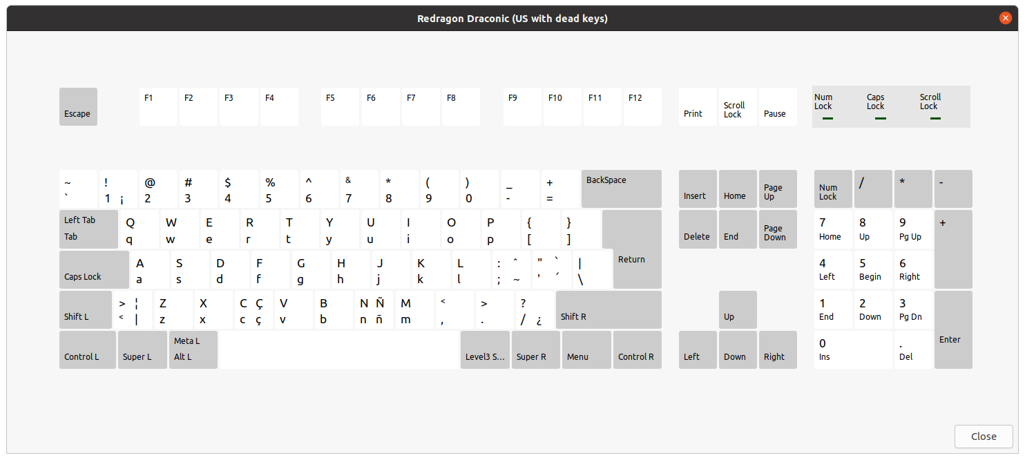 Keyboard Layout