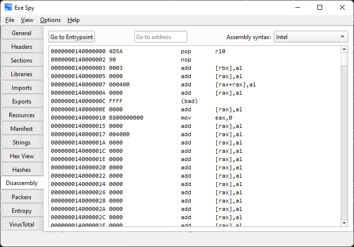 Disassembly