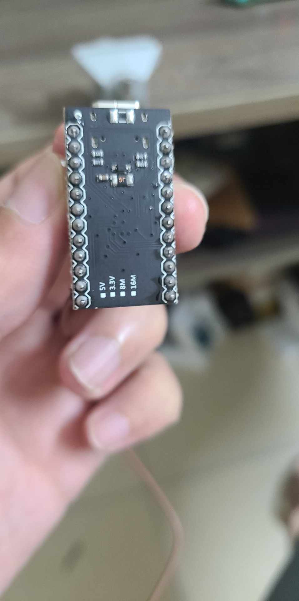 Welding Quality on the Back of ProMicro Controller