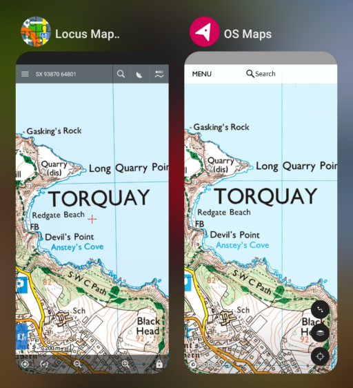 Free the maps you've bought from the OS Maps app