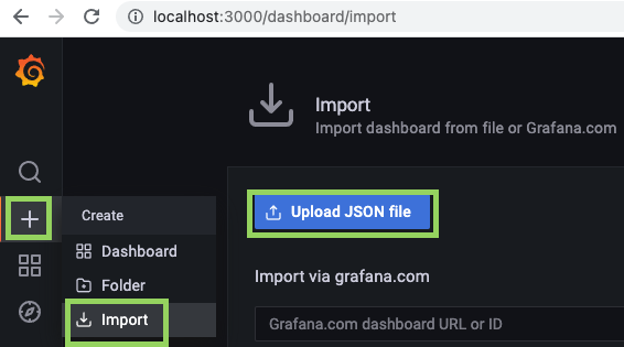 Grafana Import CookieFactory