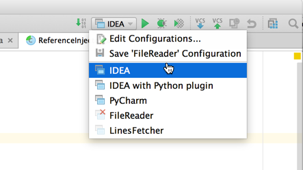 IDEA Run Configuration