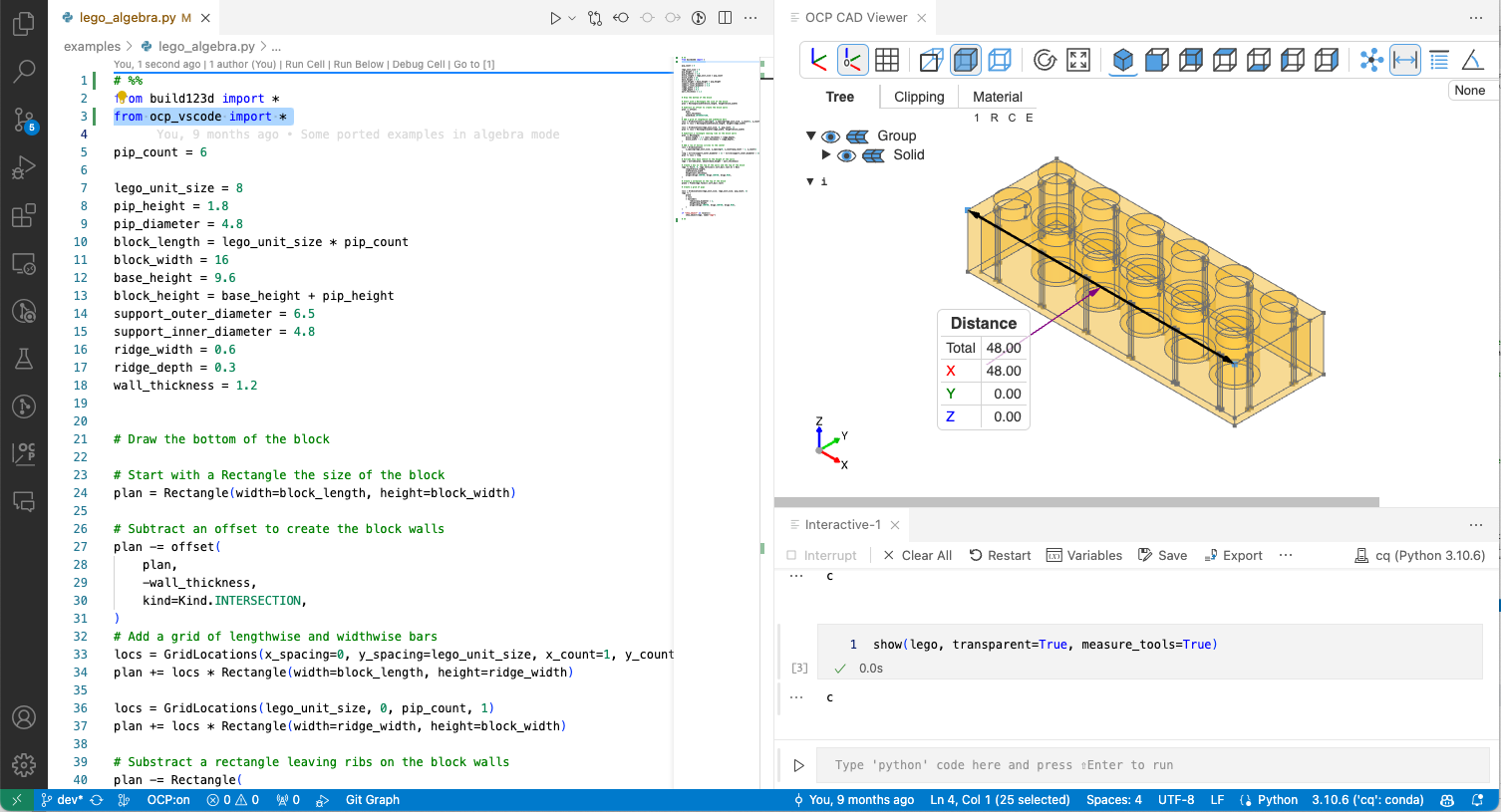 Running code