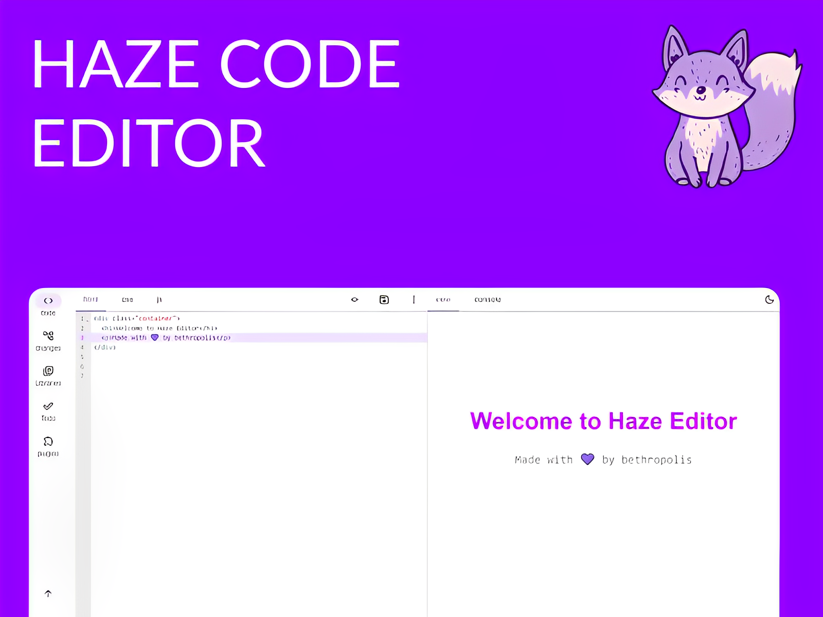 Haze Editor