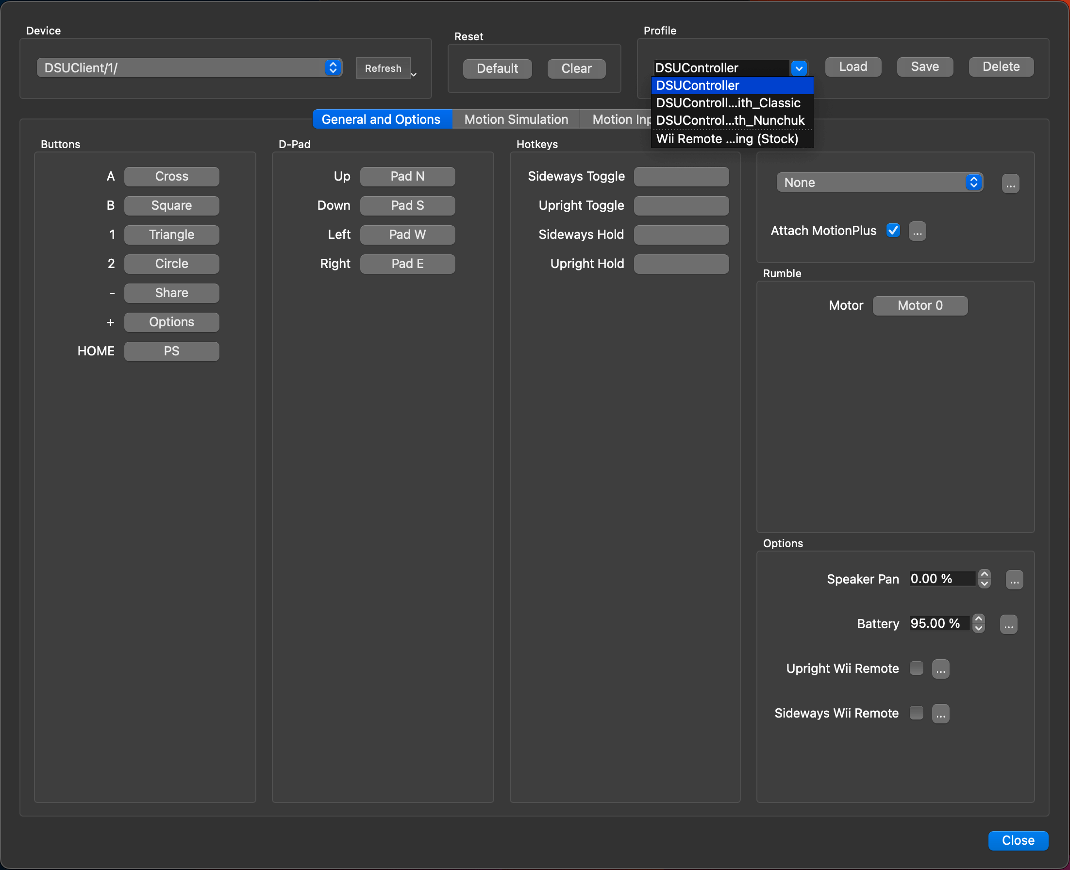 Configure Controller