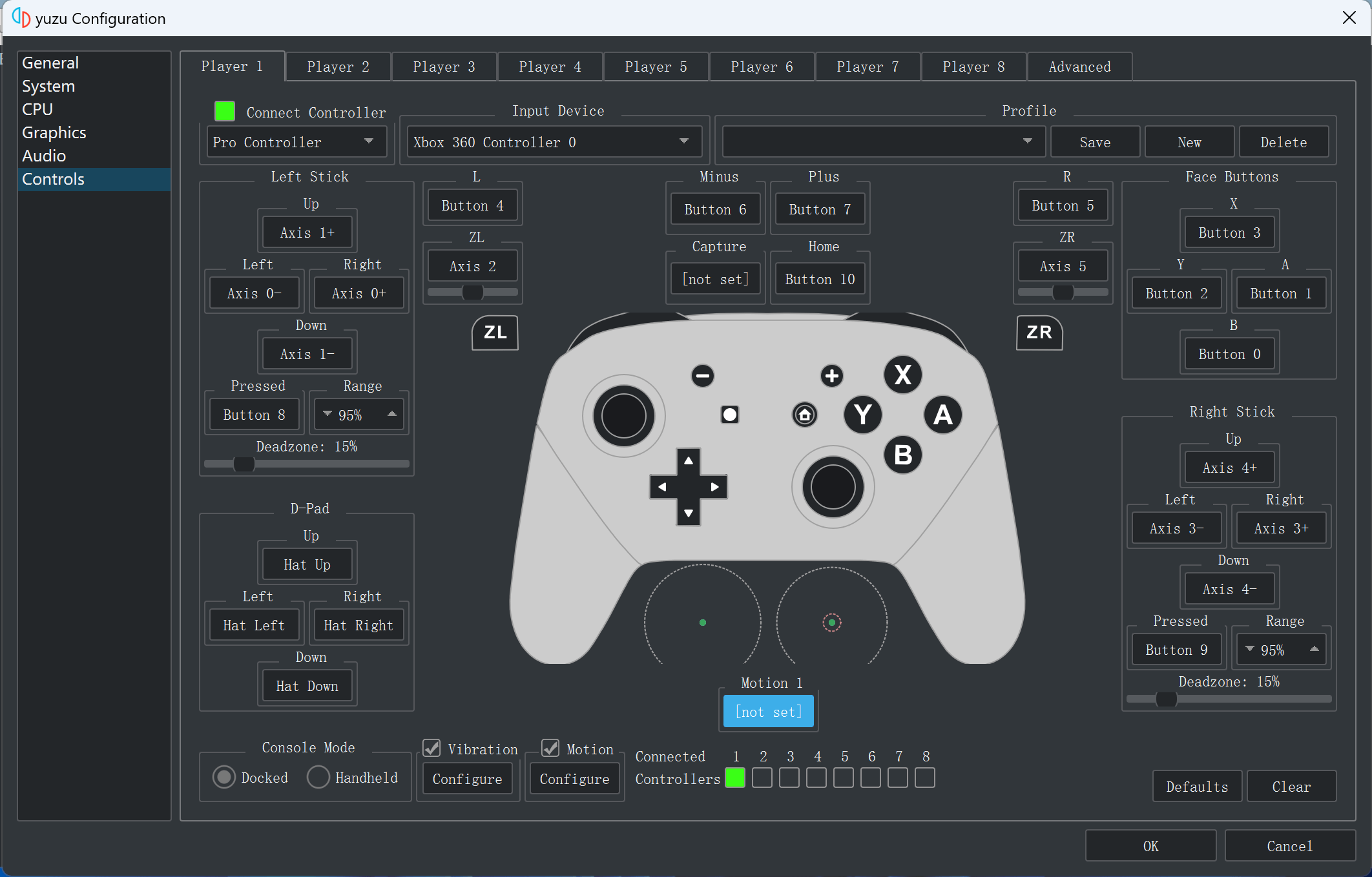 Configure Controls