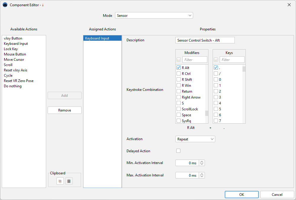 Component Editor - Button