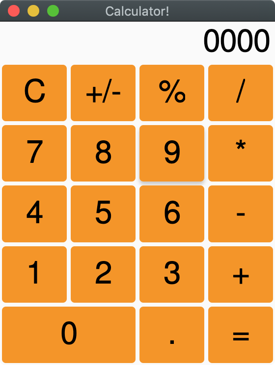 Calculator Example