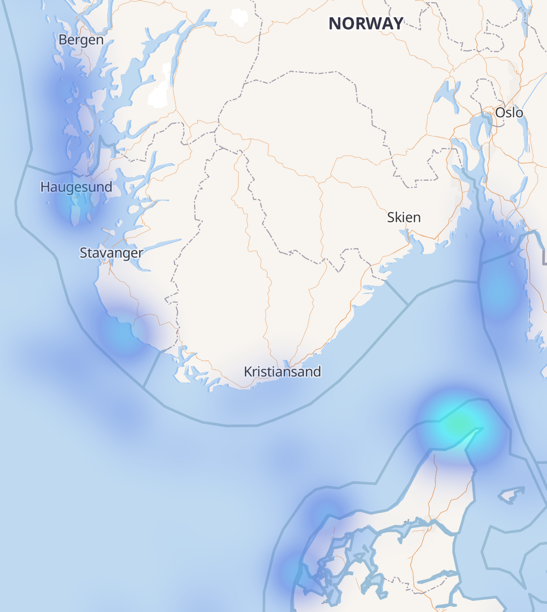 Kibana - Heat map