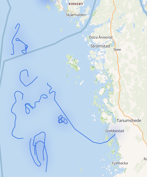 Kibana - Track map