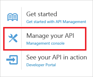 Management console